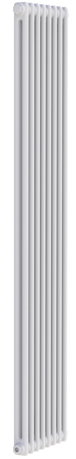 Радиатор для отопления Zehnder Charleston 2180-8 1792x368 мм Traffic White (2180-8 RAL 9016 5410) в интернет-магазине, главное фото