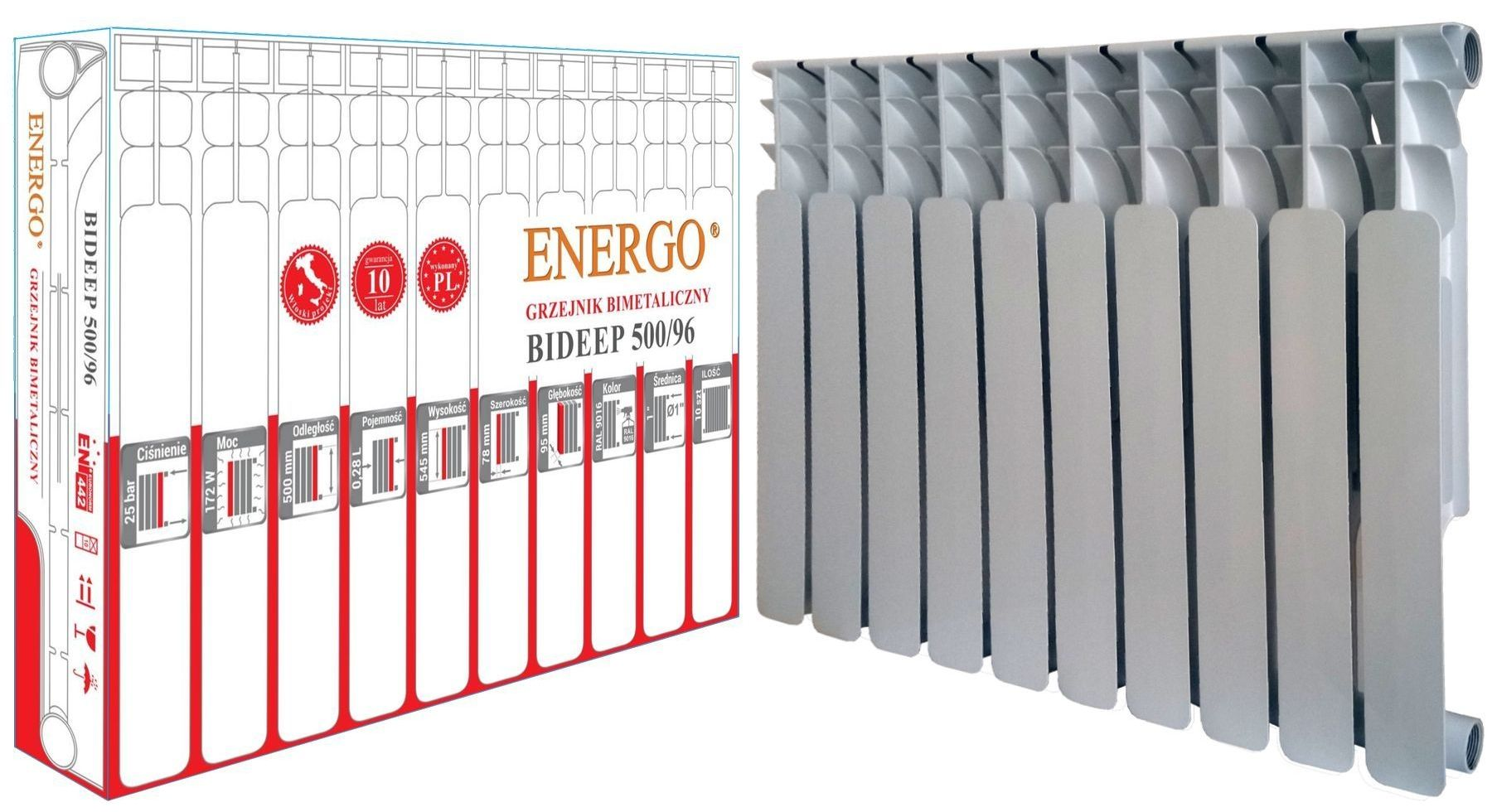 Инструкция радіатор для отопления Energo BIDEEP 500/96 (кратно 10) 000020261