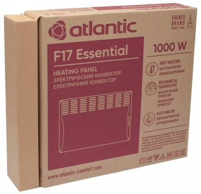 Электрический конвектор Atlantic F17 Essential Mobile CMG BL-Meca/M 1000W (101073) обзор - фото 8