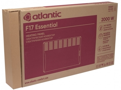 Электрический конвектор Atlantic F17 Essential Mobile CMG BL-Meca/M 2000W (101075) обзор - фото 8