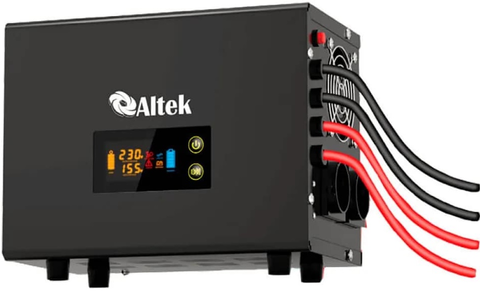 Джерело безперебійного живлення Altek ASU12 1500VA/1000W DC12V настінний в інтернет-магазині, головне фото
