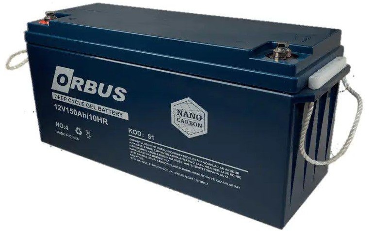 Aкумулятор Orbus CG12150 GEL 12V 150Ah ціна 14924 грн - фотографія 2
