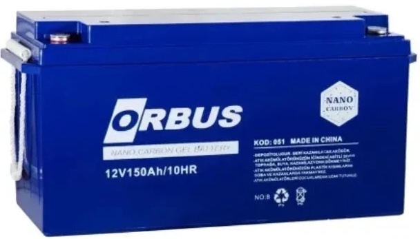 Aкумулятор Orbus CG12150 GEL 12V 150Ah