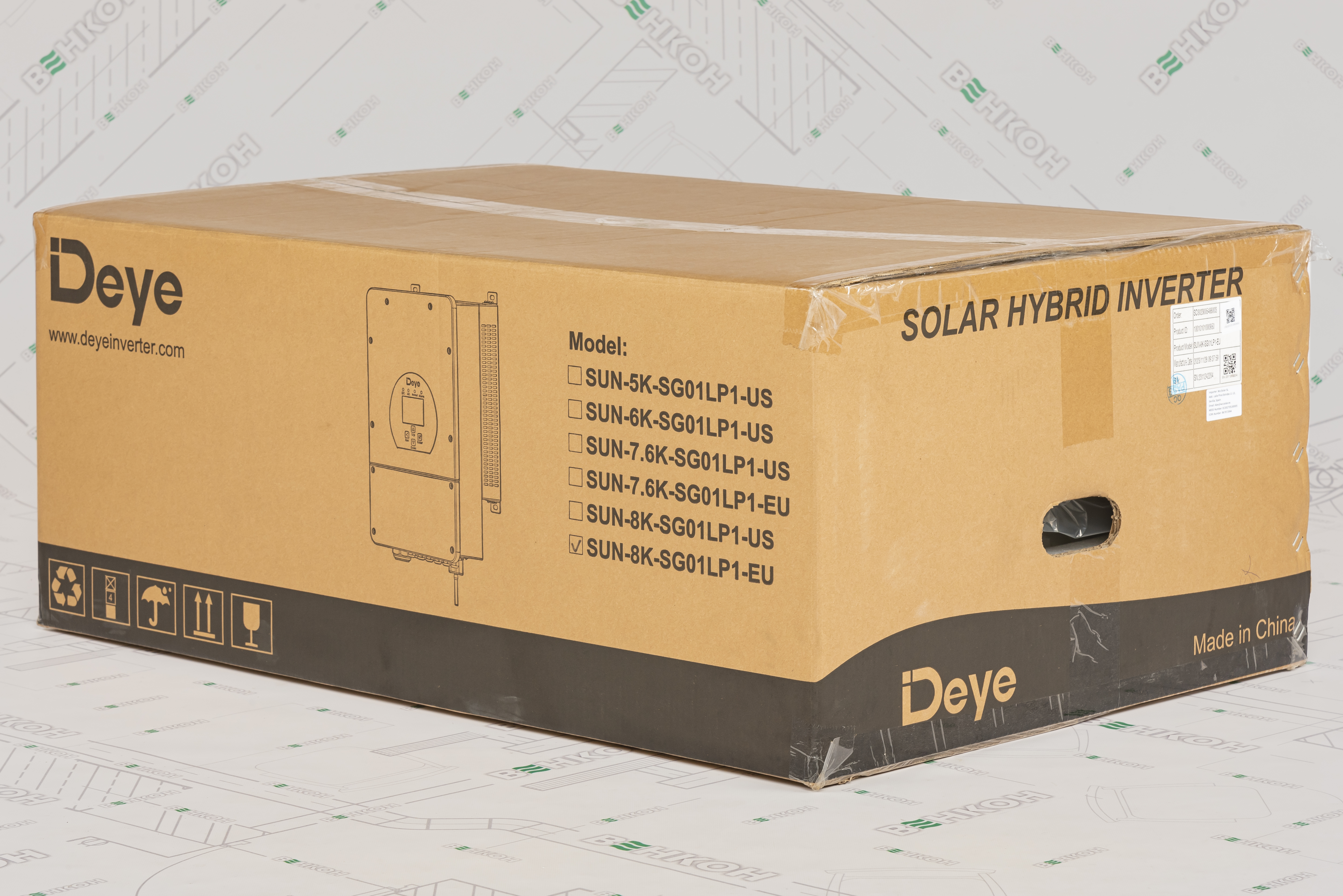 продукт Deye SUN-8KSG01LP1-EU Wi-Fi - фото 14