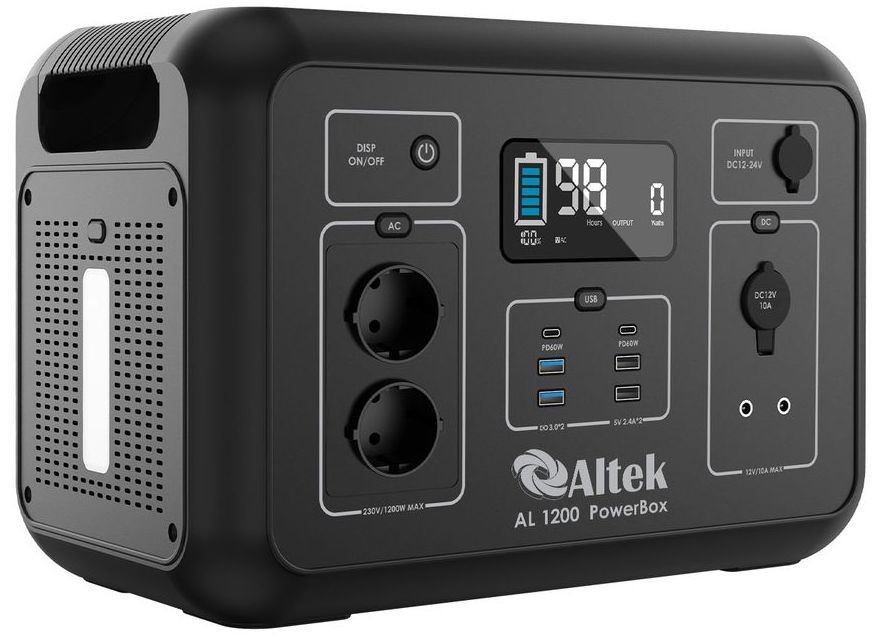 в продажу Портативна зарядна станція Altek AL 1200 PowerBox - фото 3