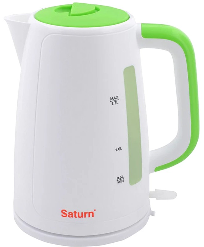 Електрочайник Saturn ST-EK8435U White/Green