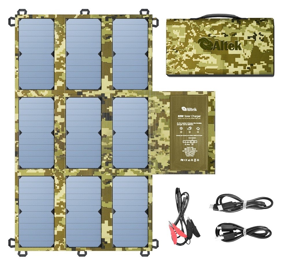 Солнечная панель Altek ALT-63 Military в интернет-магазине, главное фото