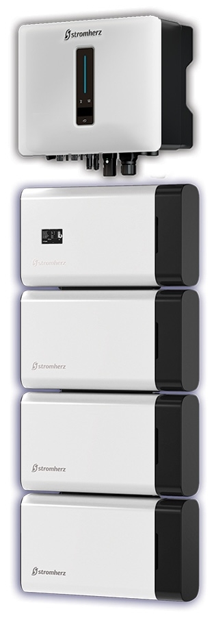 Stromherz S-10K-3P-ESS-UA + BMS SM-900V-2.3kWh/LCD + АКБ S-24 6,9 кВт 3 шт.