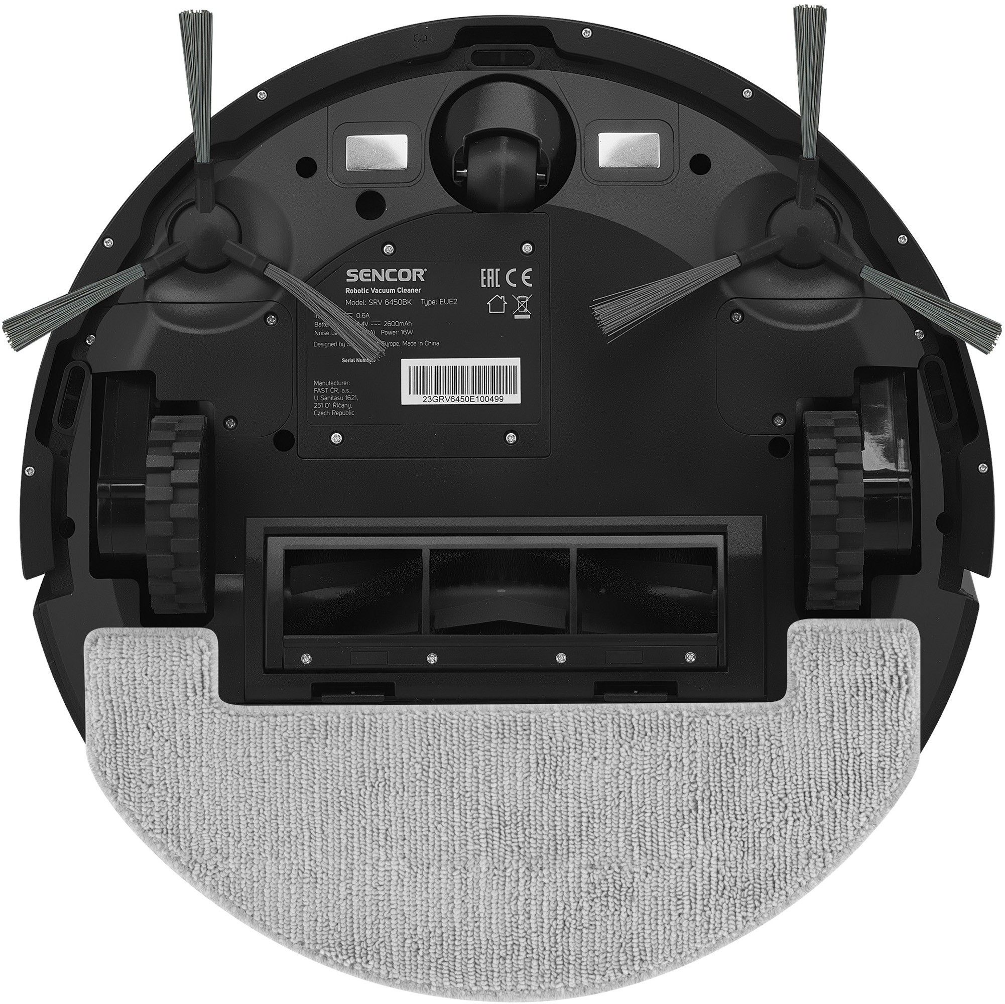 Робот-пылесос Sencor SRV6450BK инструкция - изображение 6