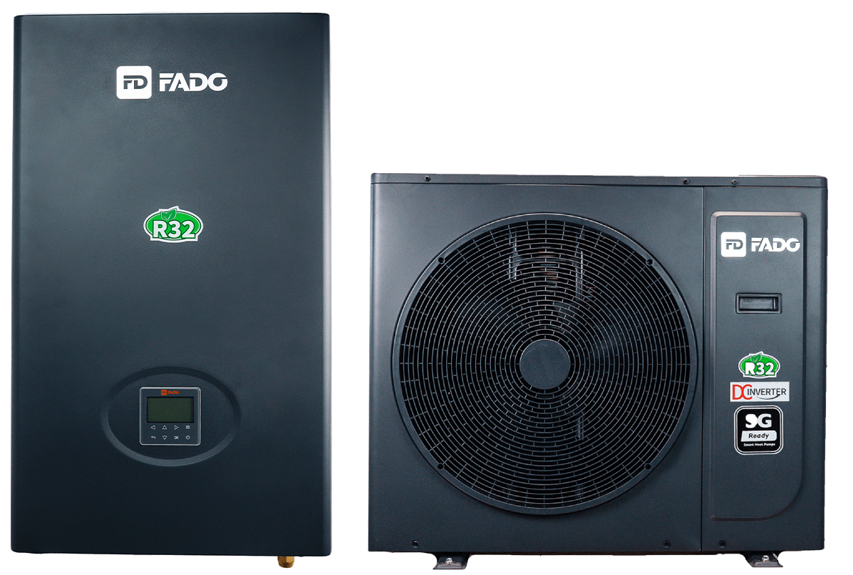 Тепловий насос Fado NTS16F3 спліт 16 kW 3-х фазний