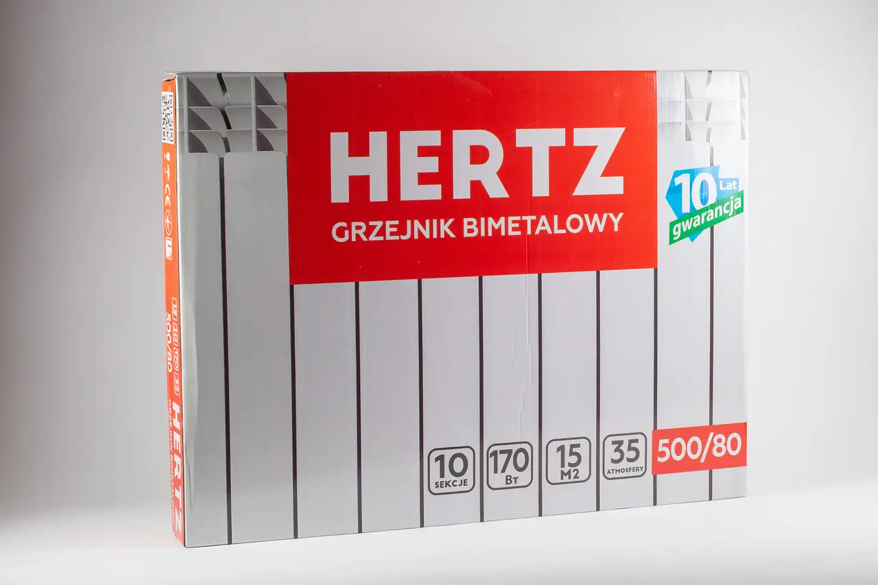 Радіатор для опалення Hertz 500/80 (за 1 секцію) в інтернет-магазині, головне фото