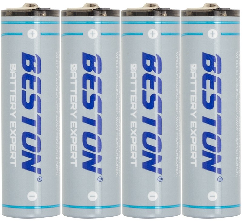 Акумулятор Beston AA USB Type-C 1.5V 1460mAh Li-ion (2AC-60) 4 шт. в інтернет-магазині, головне фото