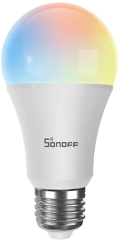 Цена умная лампочка Sonoff Wi-Fi E27 (9W RGBCW) в Киеве