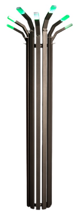 Дизайн-радіатор Enix Bambus 1780x554 Graphite