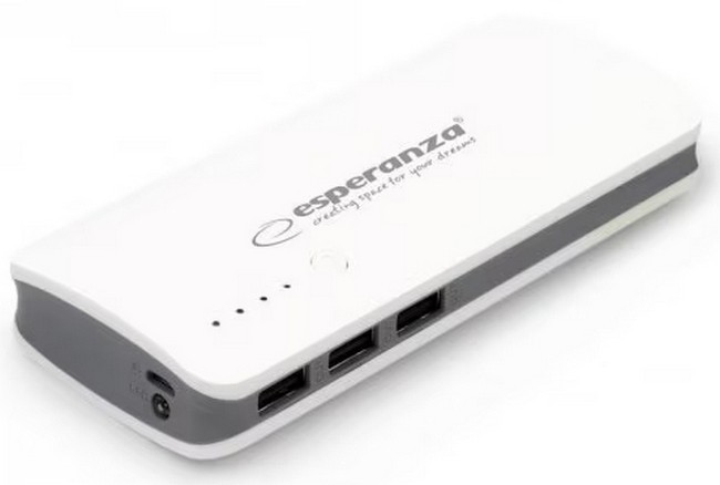 Esperanza 8000 mAh White/Grey (EMP106WE)