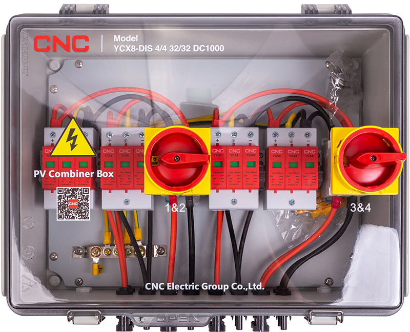 Панель отключения CNC 4in-4out YCX8-DIS 4/4 32/32 DC1000 в интернет-магазине, главное фото
