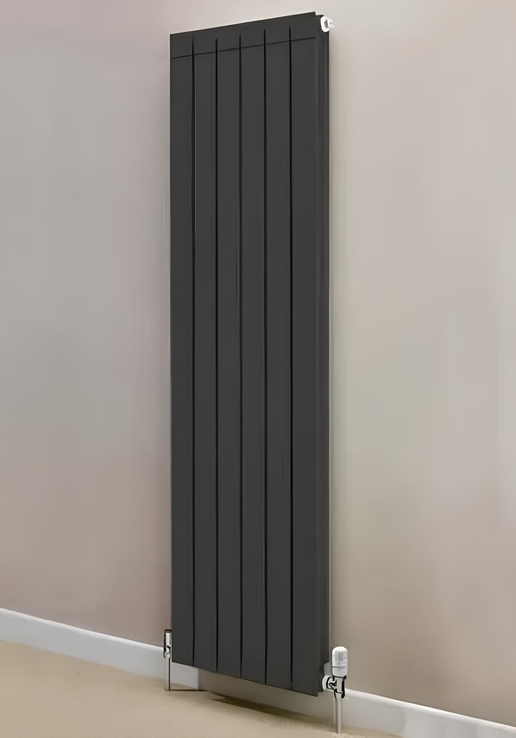 Радиатор для отопления Global Radiatori Oscar 1800 Black (5 секций) цена 20401 грн - фотография 2