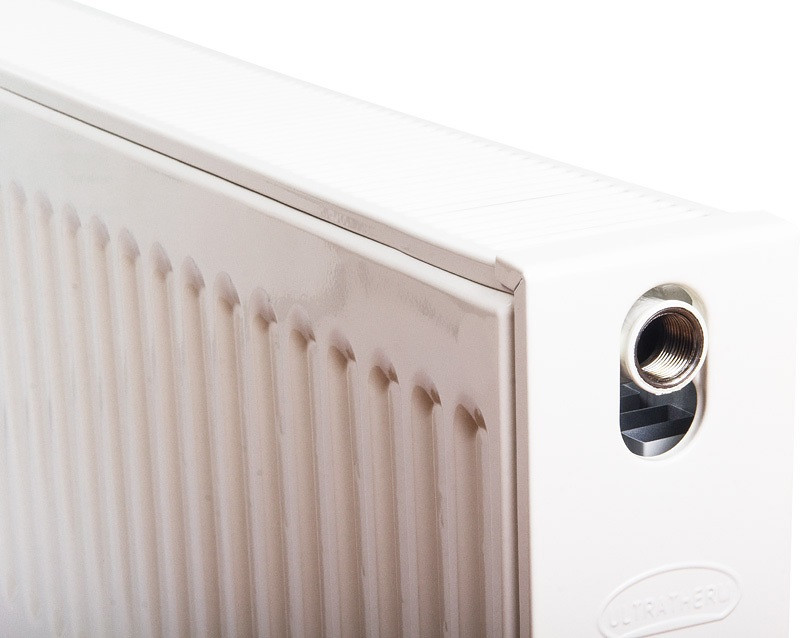 Радиатор для отопления Ultratherm 22 тип 600x500 боковое подключение цена 3079 грн - фотография 2