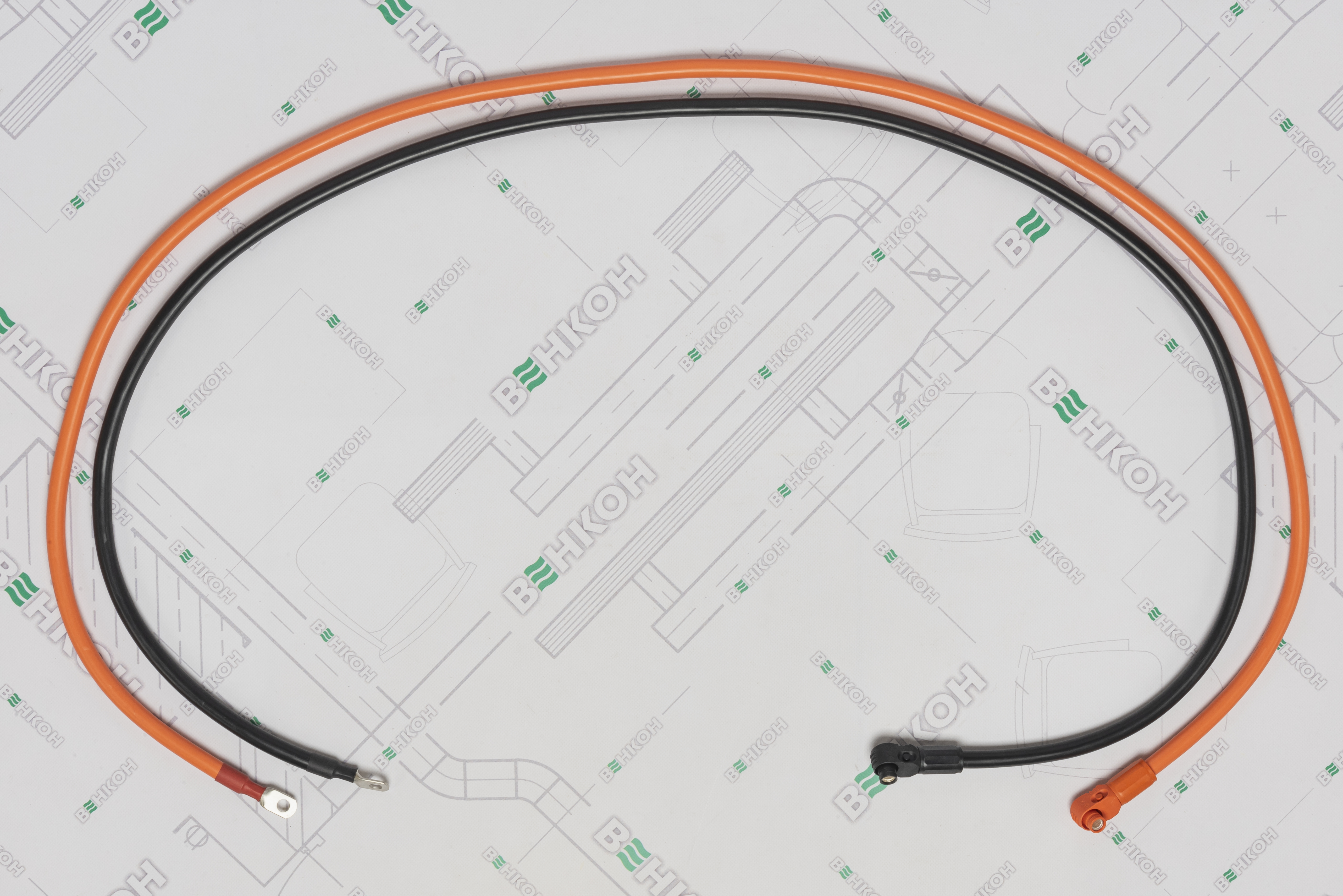 Комплект соединительных кабелей Pytes V5°α Positive and Negative Battery-to-Inverter Power Cable цена 4493 грн - фотография 2