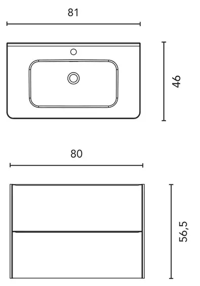 Royo Dai C0074598 (127107 + 123498) 80 см Габаритные размеры