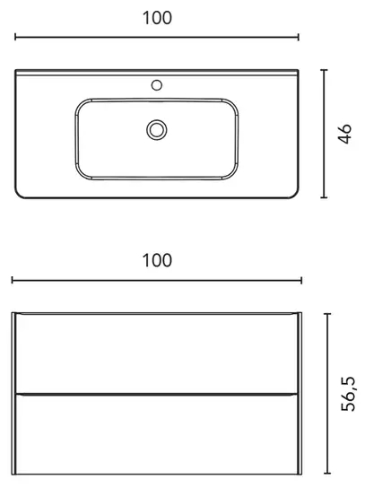 Royo Dai C0074610 (127111 + 124782) 100 см Габаритные размеры