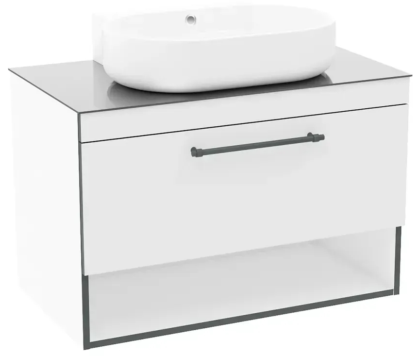 Тумба Imprese Black Edge (f32119W) 90 см в Києві
