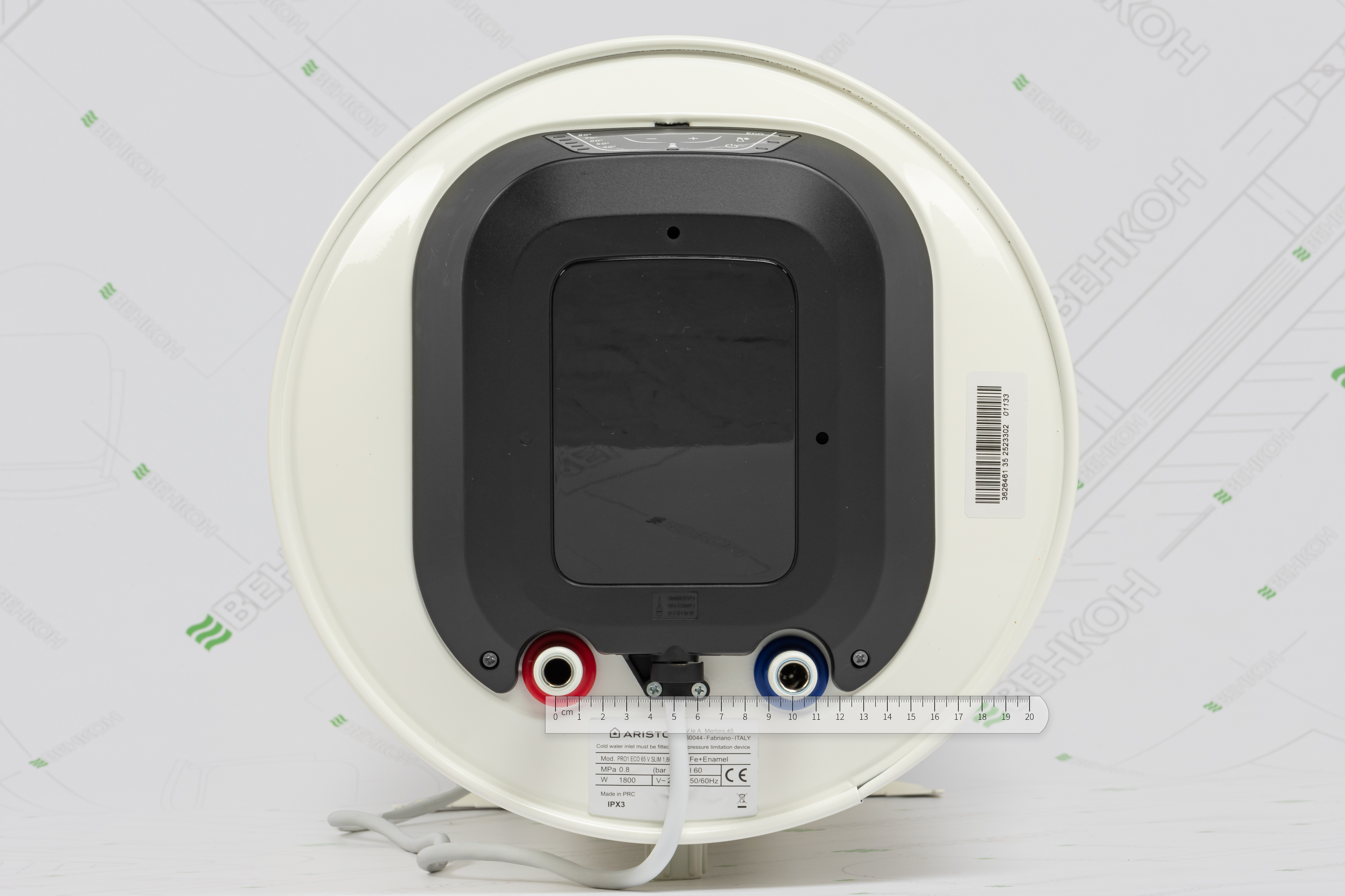 Водонагрівач Ariston PRO1 ECO 65 V SLIM 1,8K PL EU (3626461) зовнішній вигляд - фото 9