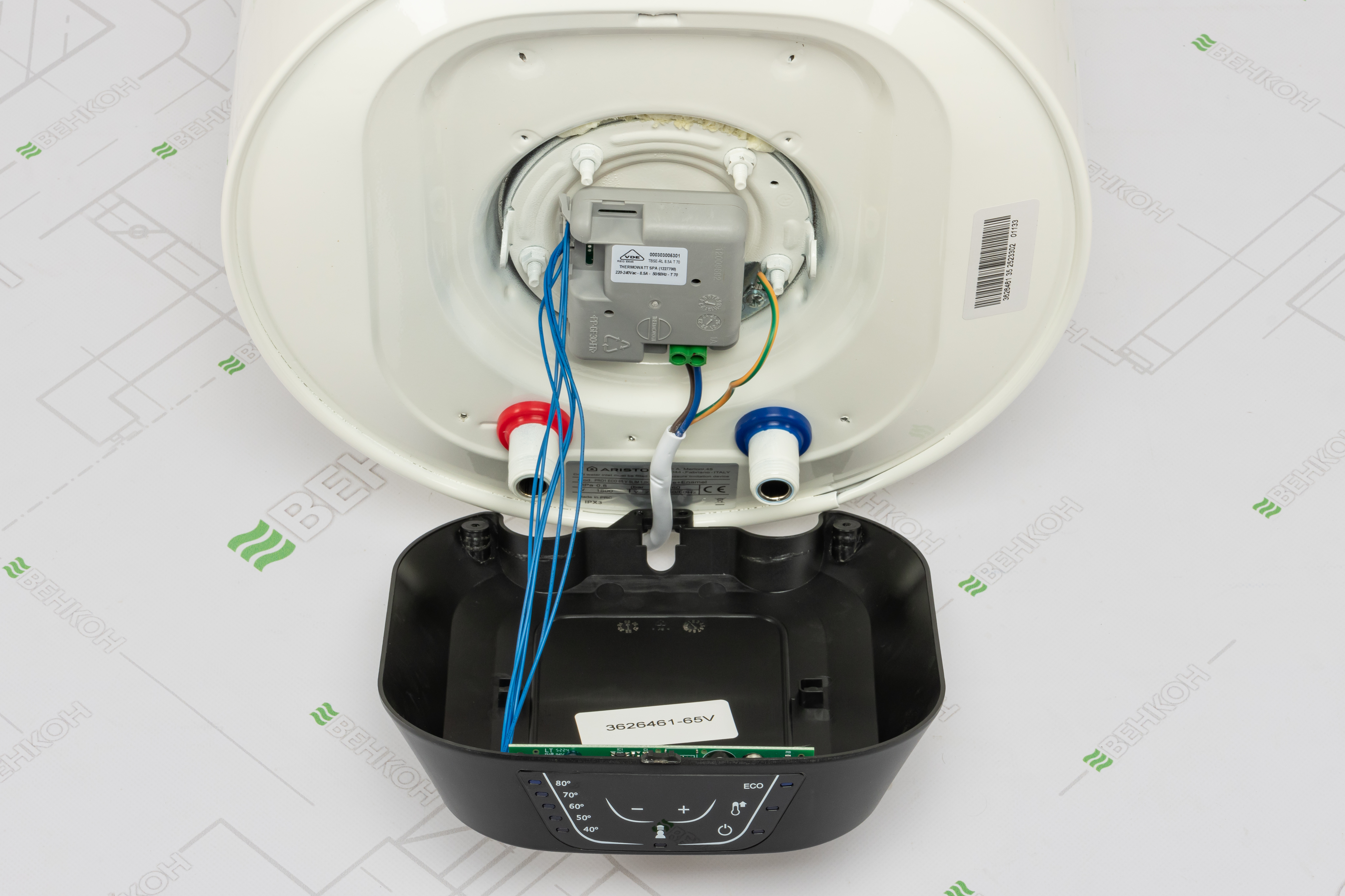 Ariston PRO1 ECO 65 V SLIM 1,8K PL EU (3626461) в магазині в Києві - фото 10