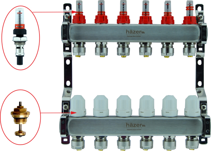 Hazer 1"х6 HRS-302/06