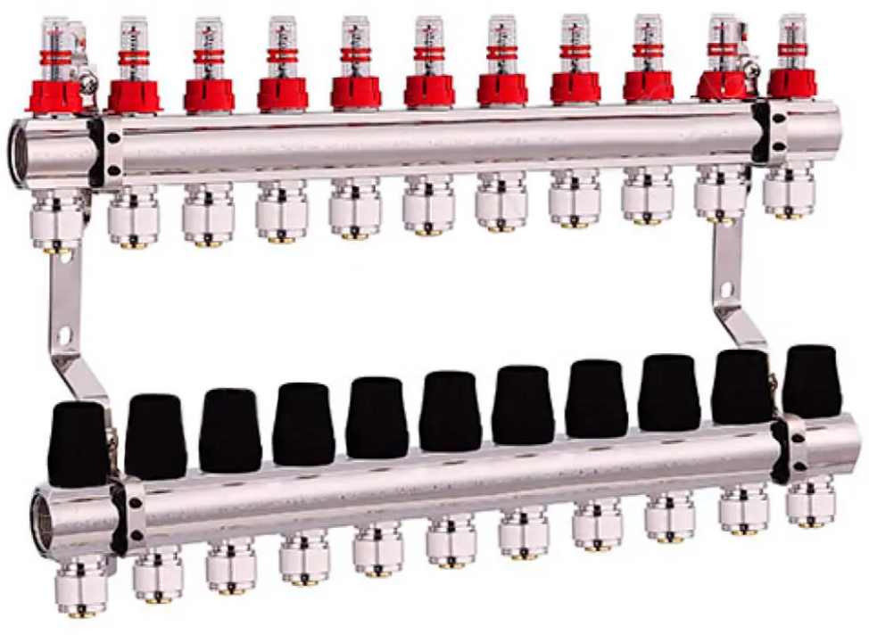 Распределительные коллекторы Djoul 11в 1"х3/4" (DJ2016211A)