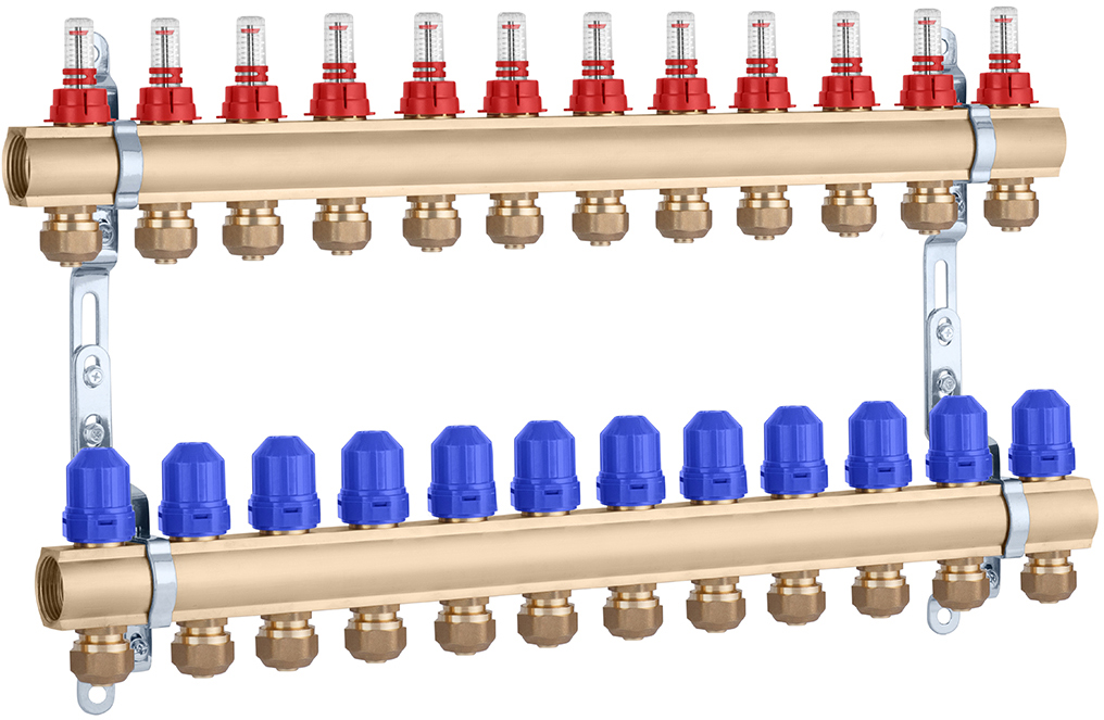 Коллектор в сборе STA 12в 1"х3/4" (STA-087026)