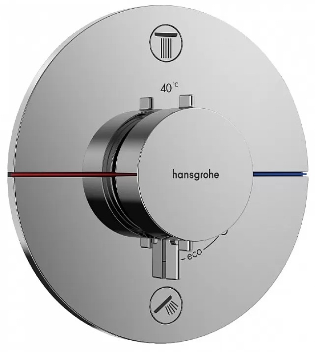 Внешняя часть смесителя Hansgrohe Shower Select Comfort S 15554000 в интернет-магазине, главное фото