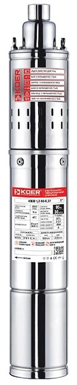 Скважинный насос Koer 4QGD 1.5-120-1.1 1" (KP2879)