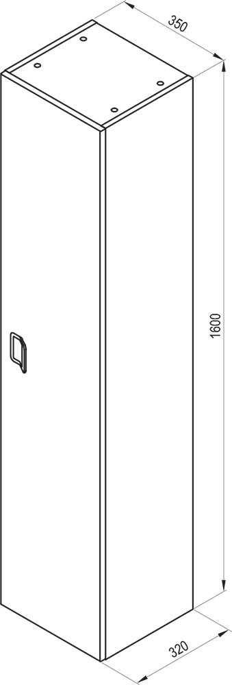 Ravak SB- 350 Comfort (X000001383) Габаритні розміри