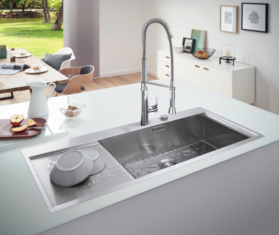 Кухонна мийка Grohe K1000 (31582SD1) інструкція - зображення 6