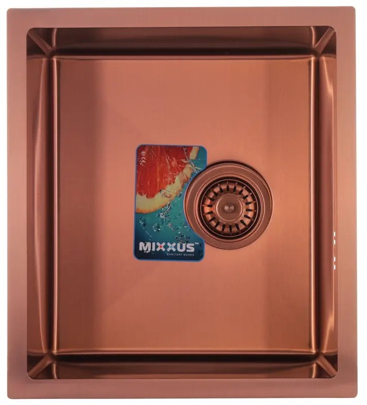 Кухонна мийка Mixxus MX4843-220x1.0-PVD-Bronze (MX0558)