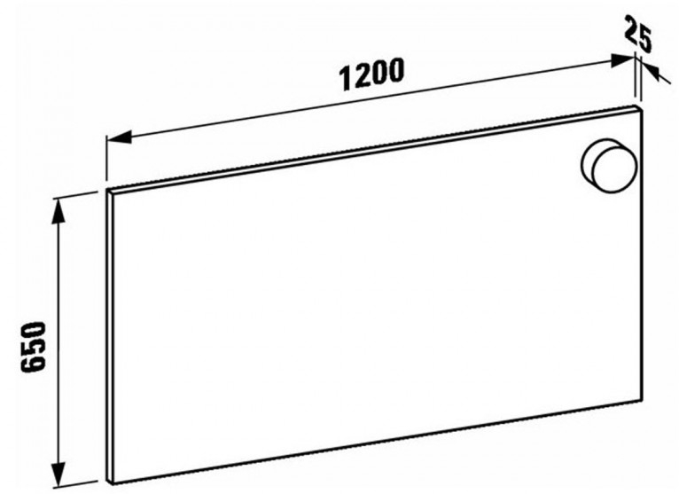 Laufen Lb3 H4479010685151 Габаритні розміри