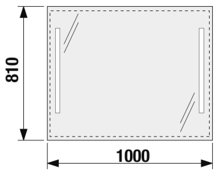 Jika Clear H4557651731441 Габаритні розміри