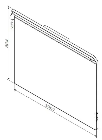 AM.PM Inspire 2.0 M50AMOX1001SA Габаритные размеры