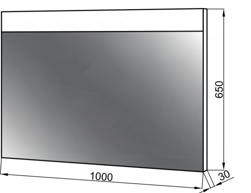 ЮВВІС Valencia Z-100 LED (500601) Габаритные размеры