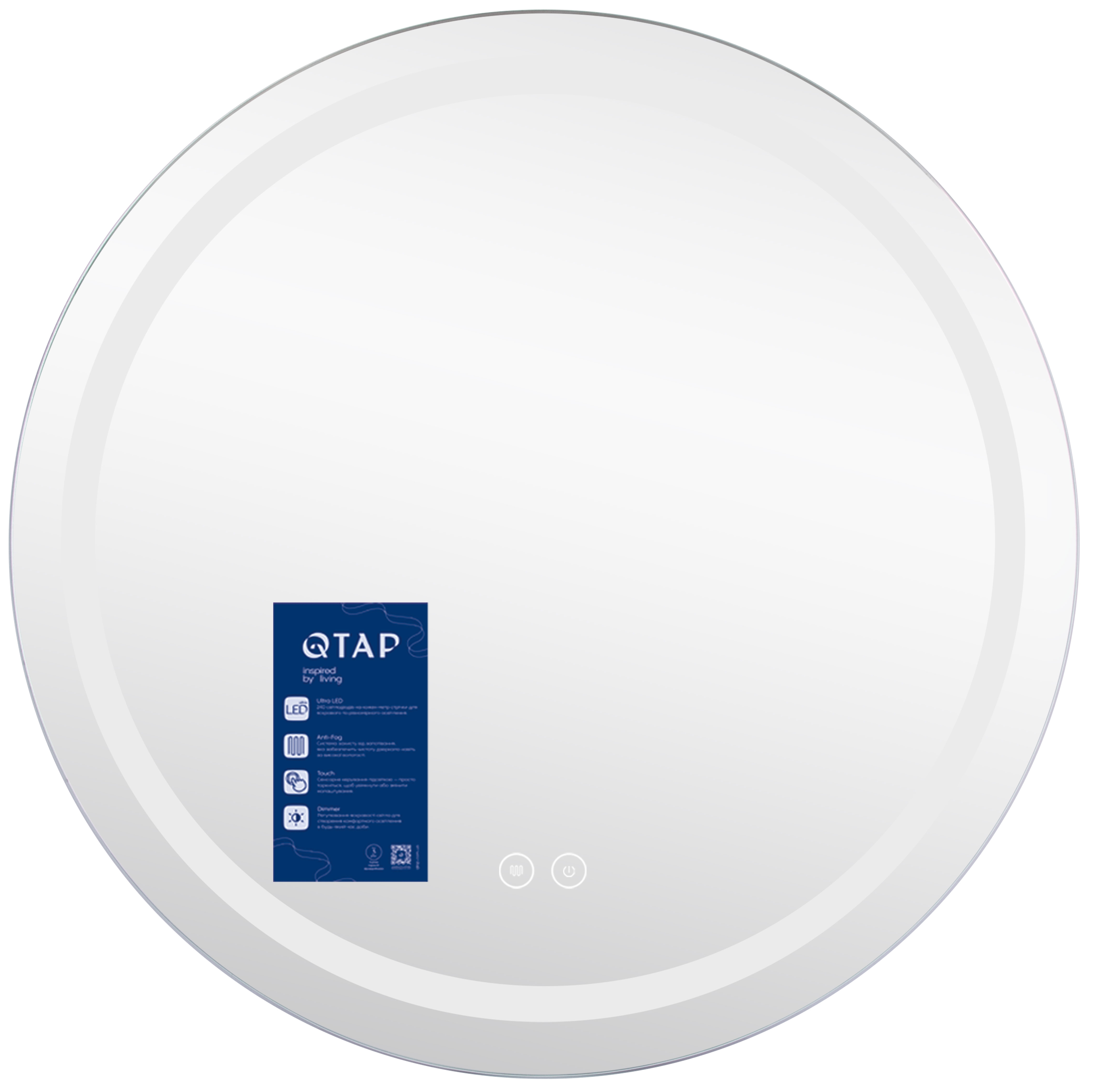 Дзеркало Q-Tap Mideya (DC-F803) ціна 4119 грн - фотографія 2