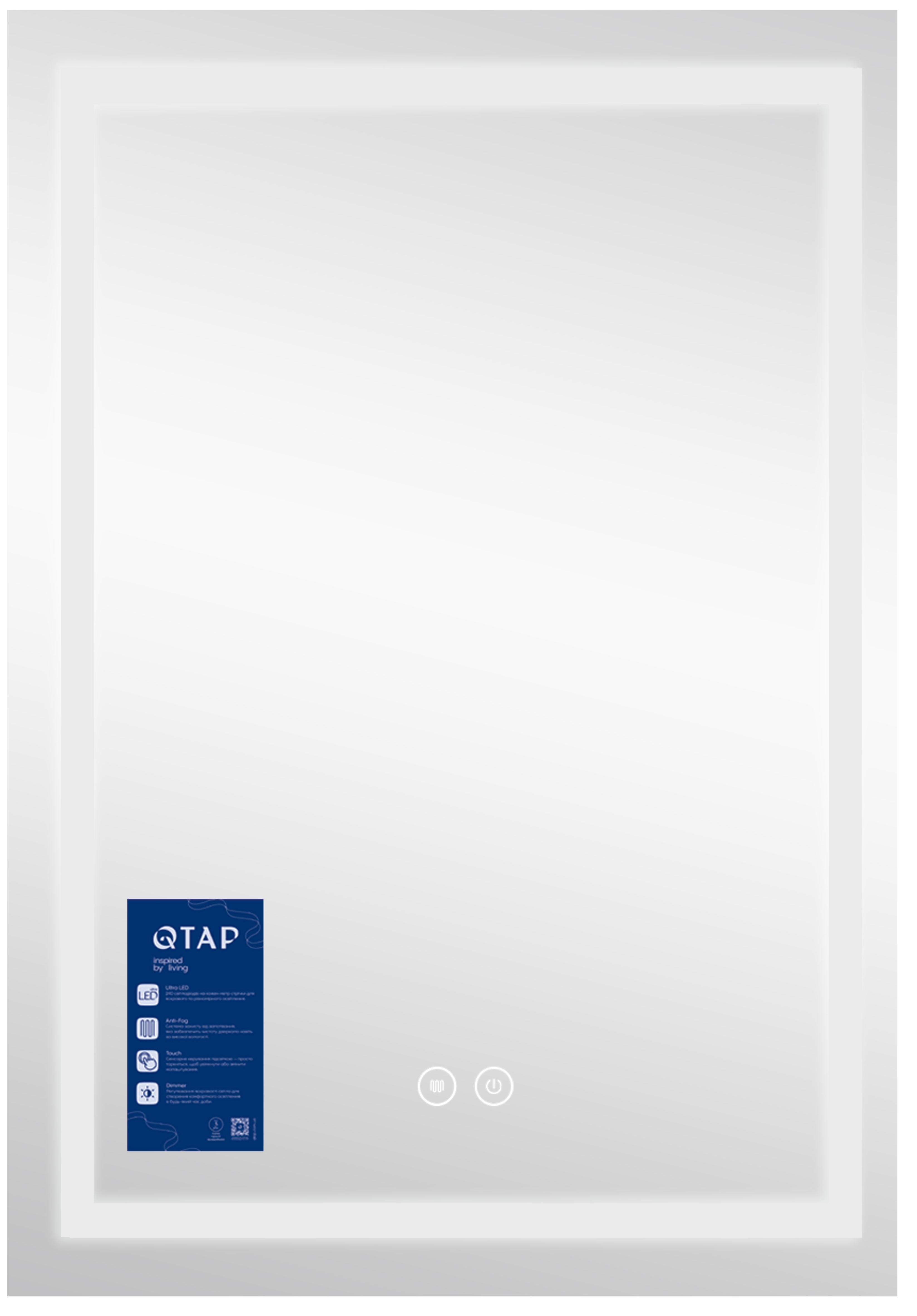 в продажу Дзеркало Q-Tap Mideya (DC-F936) 500х800 - фото 3