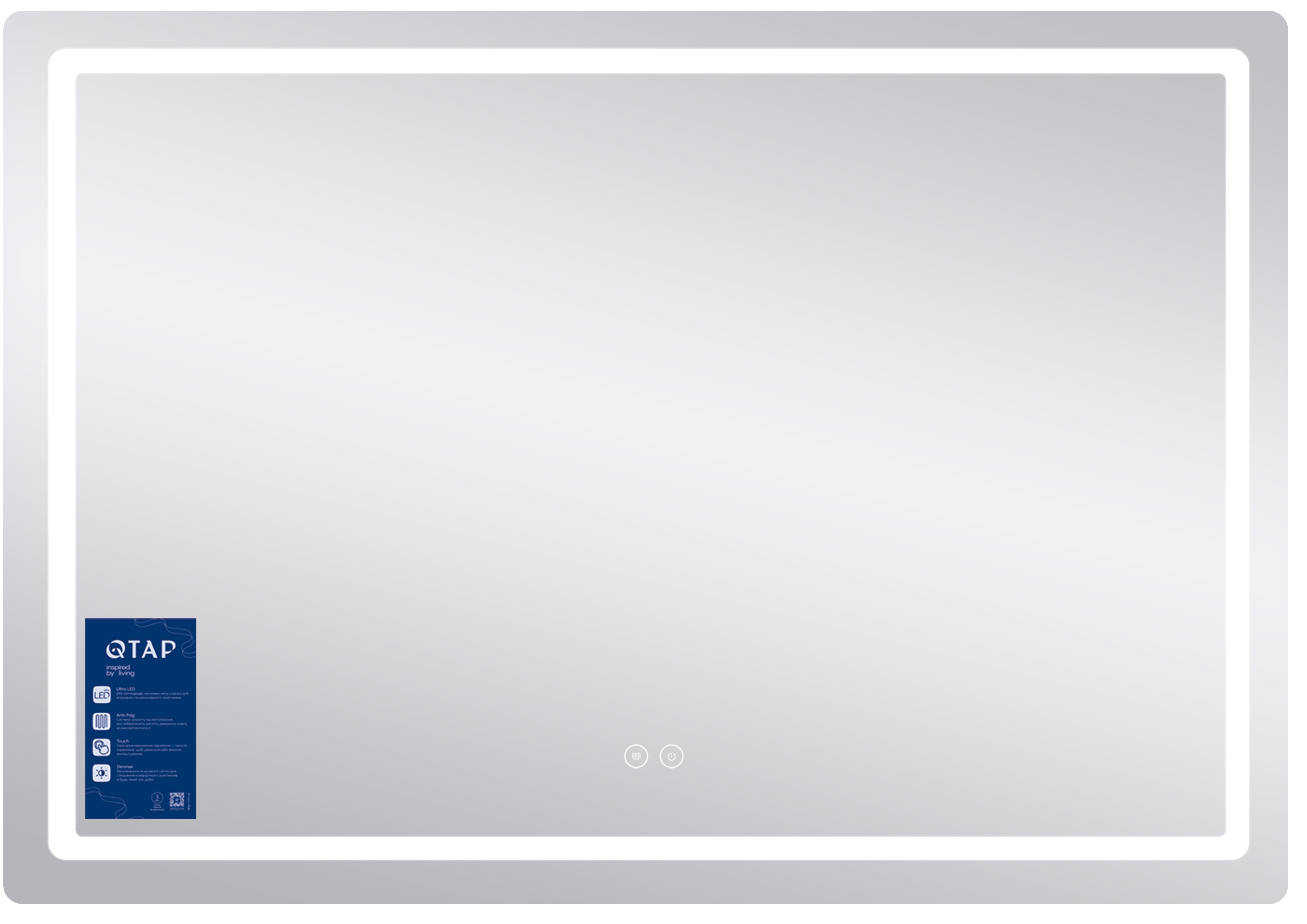 в продажу Дзеркало Q-Tap Mideya 1000х700 (QT2078NCF10070W) - фото 3