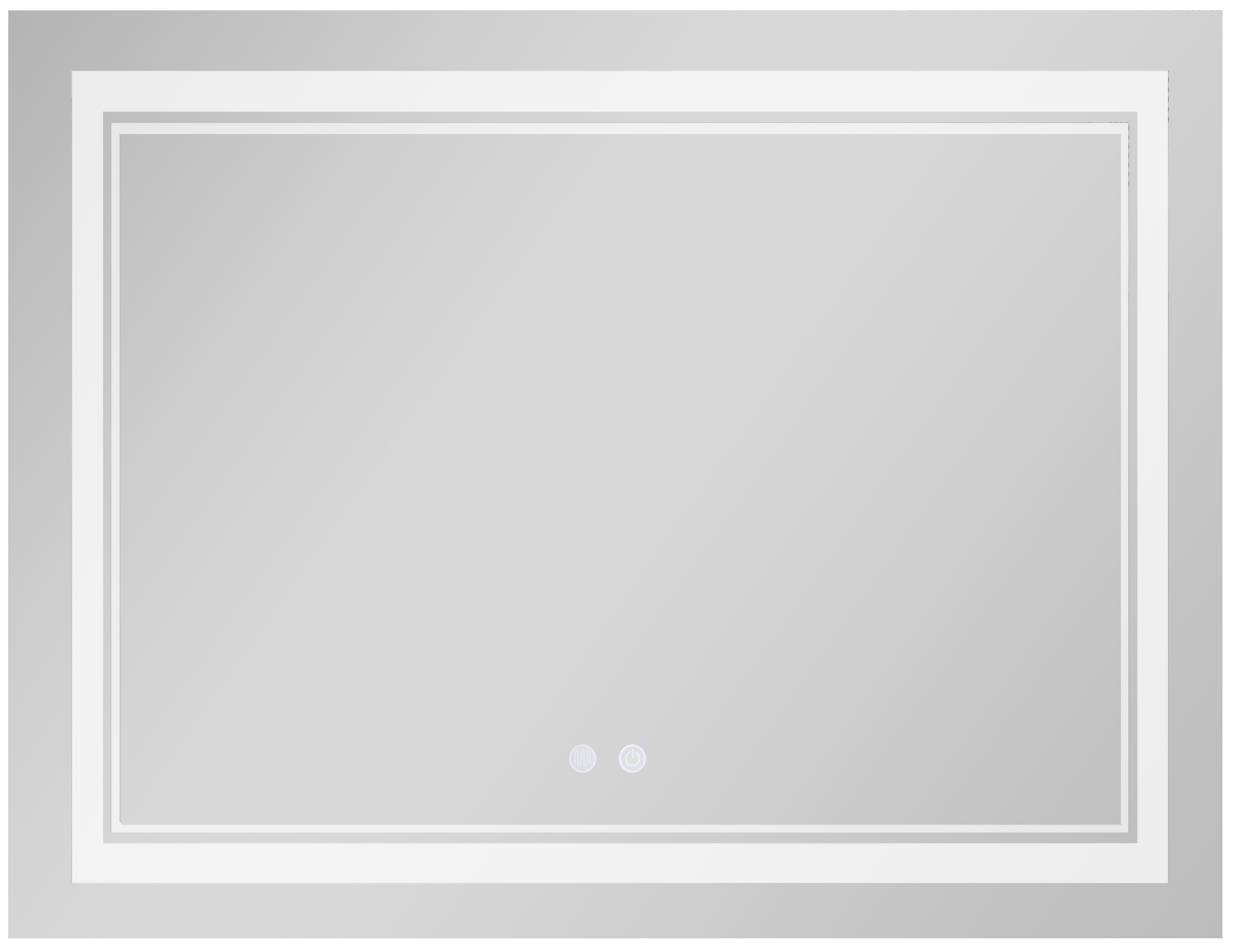 Дзеркало Q-Tap Cardinal 1000х800 (QT0478C10080) ціна 6428 грн - фотографія 2