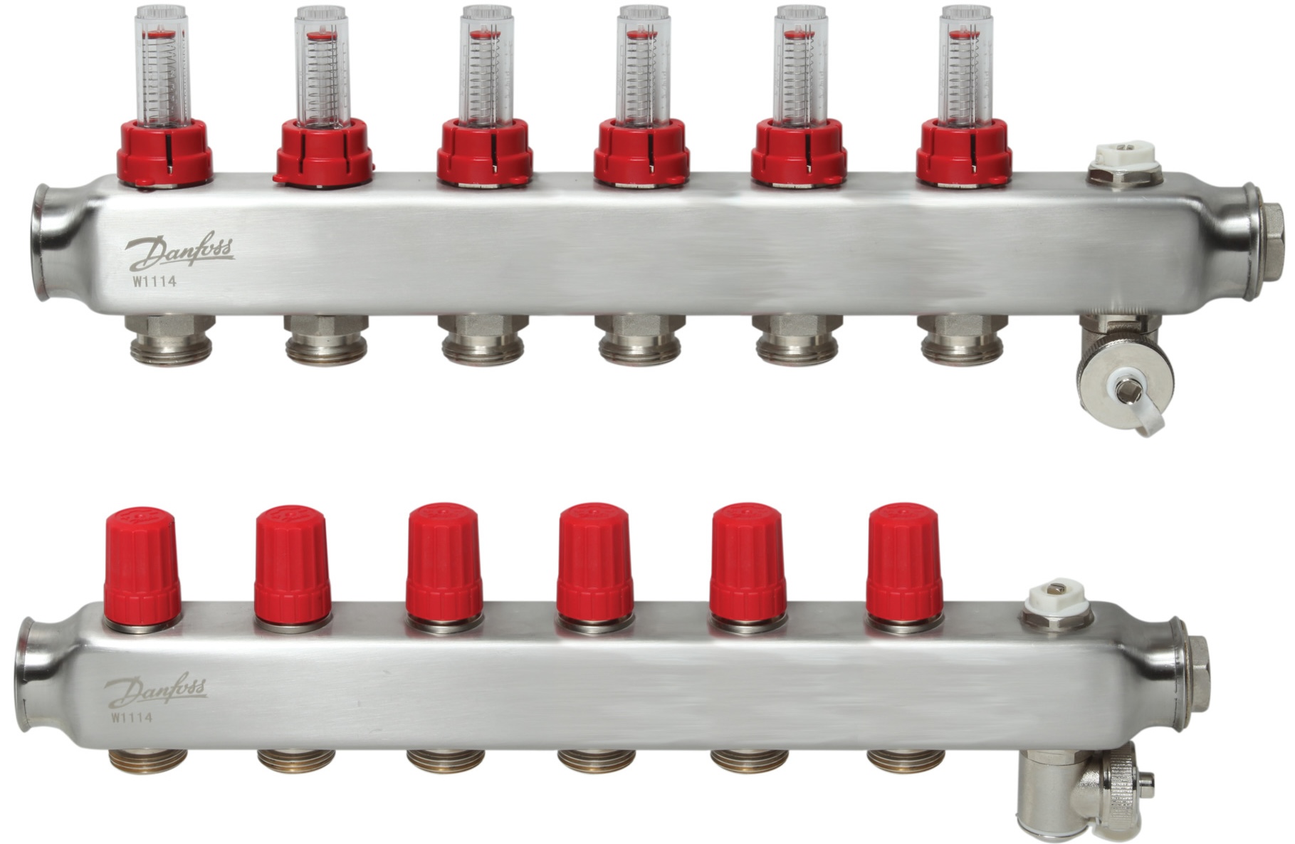 Danfoss SSM-F 6+6 контурів з витратомірами (088U0756)