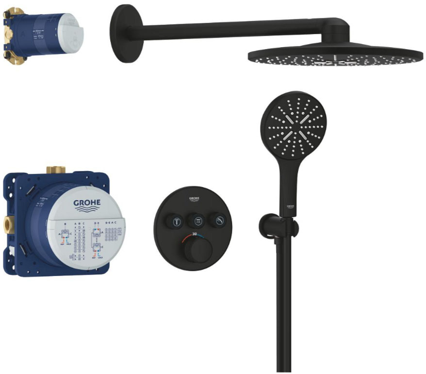 Душова система Grohe Grohtherm Rainshower Smartactive 310 (34863KF0) в інтернет-магазині, головне фото