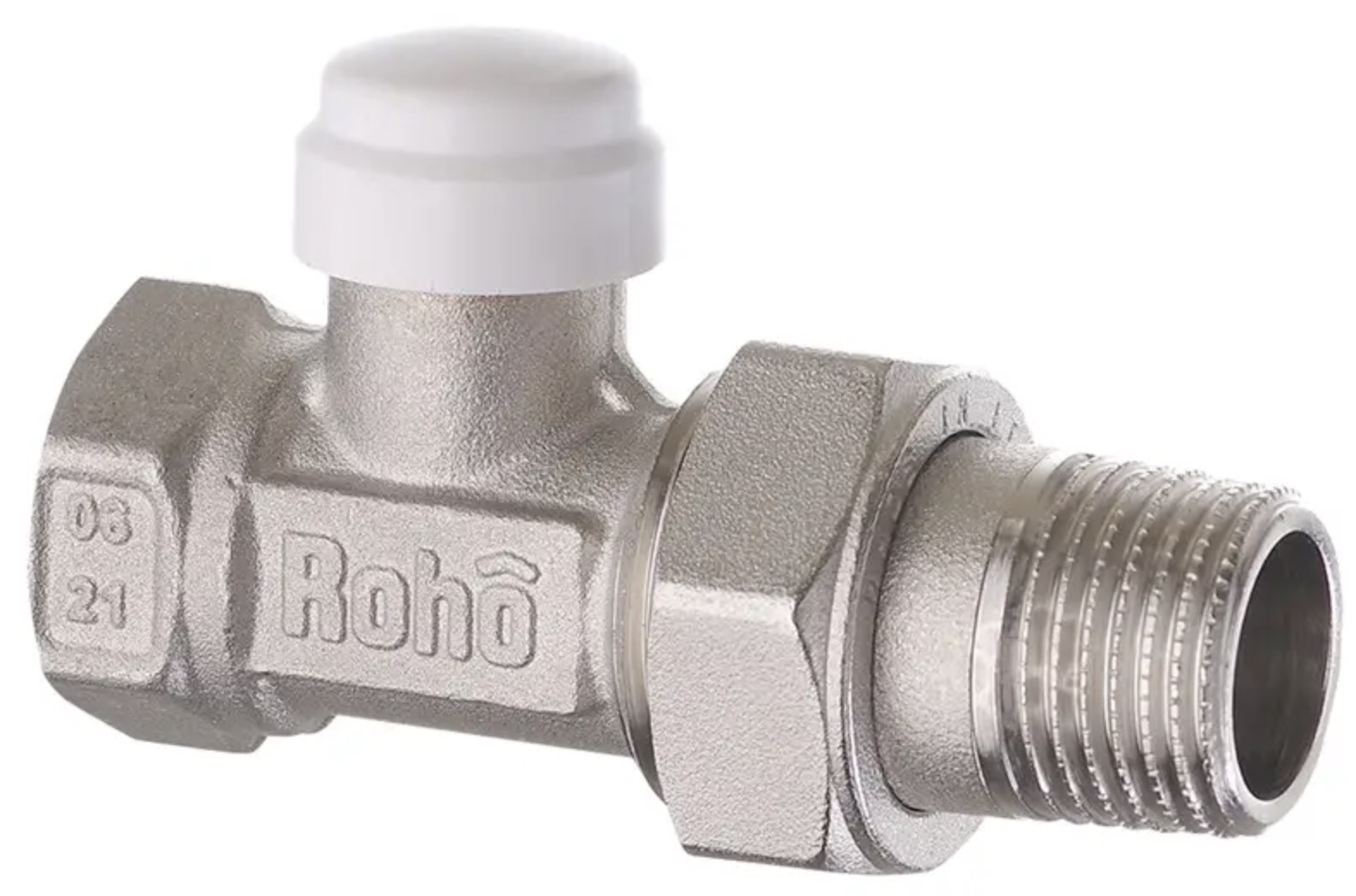 Кран радиаторный Roho R5260-050 - 1/2" прямой (RO0134)