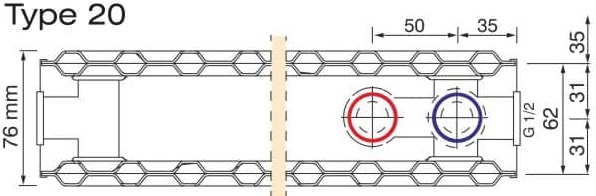 продаємо HM Heizkoerper Classic UNI VK 20 (11) 500x400 (3-500420) в Україні - фото 4