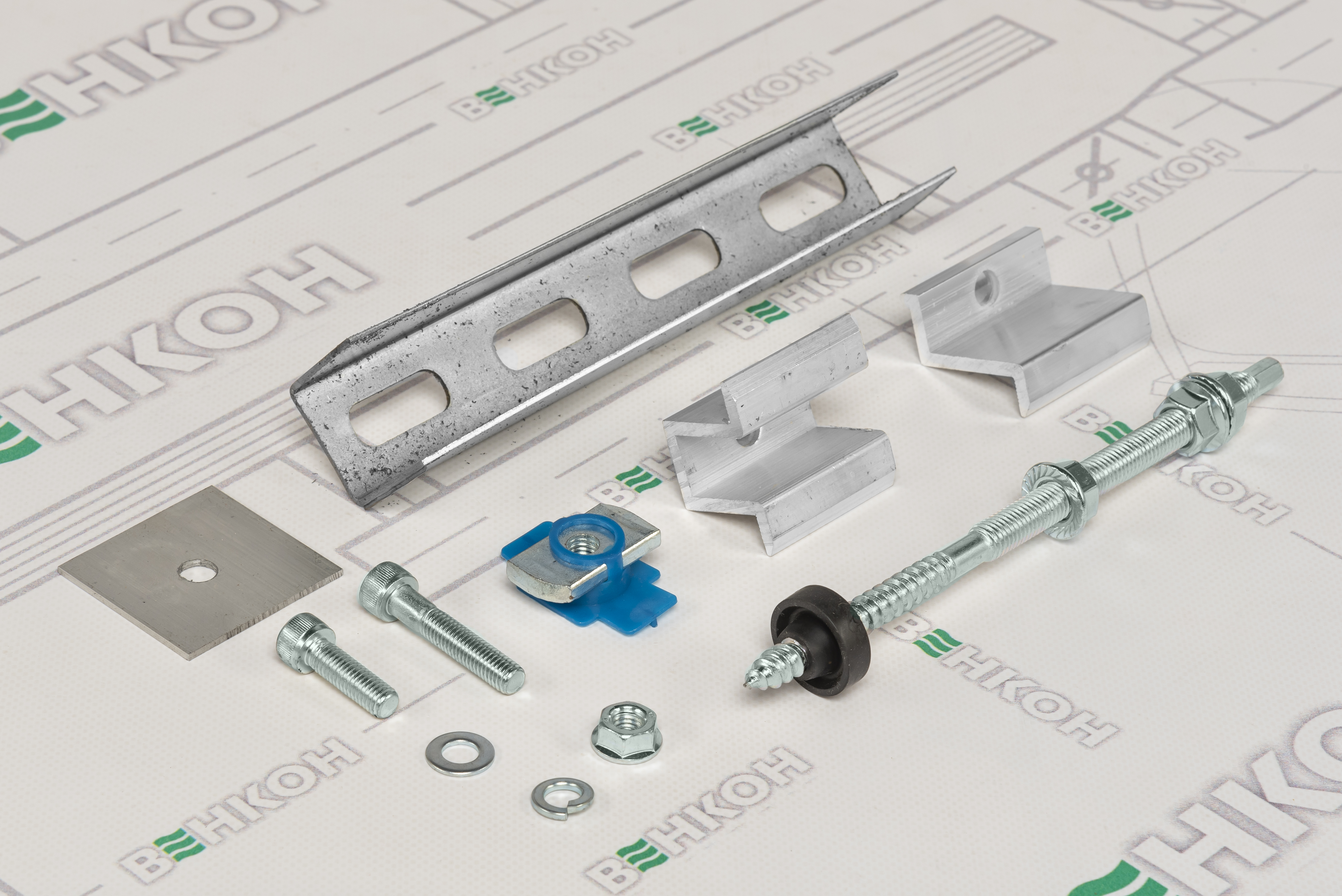 Комплект креплений Namato Solar Zinc R1P8 цена 6763 грн - фотография 2