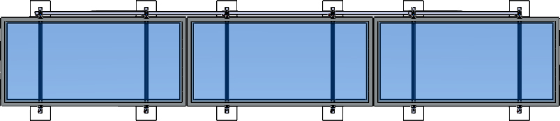 Комплект кріплень Namato Solar Zinc Balast R1P3 ціна 5143 грн - фотографія 2